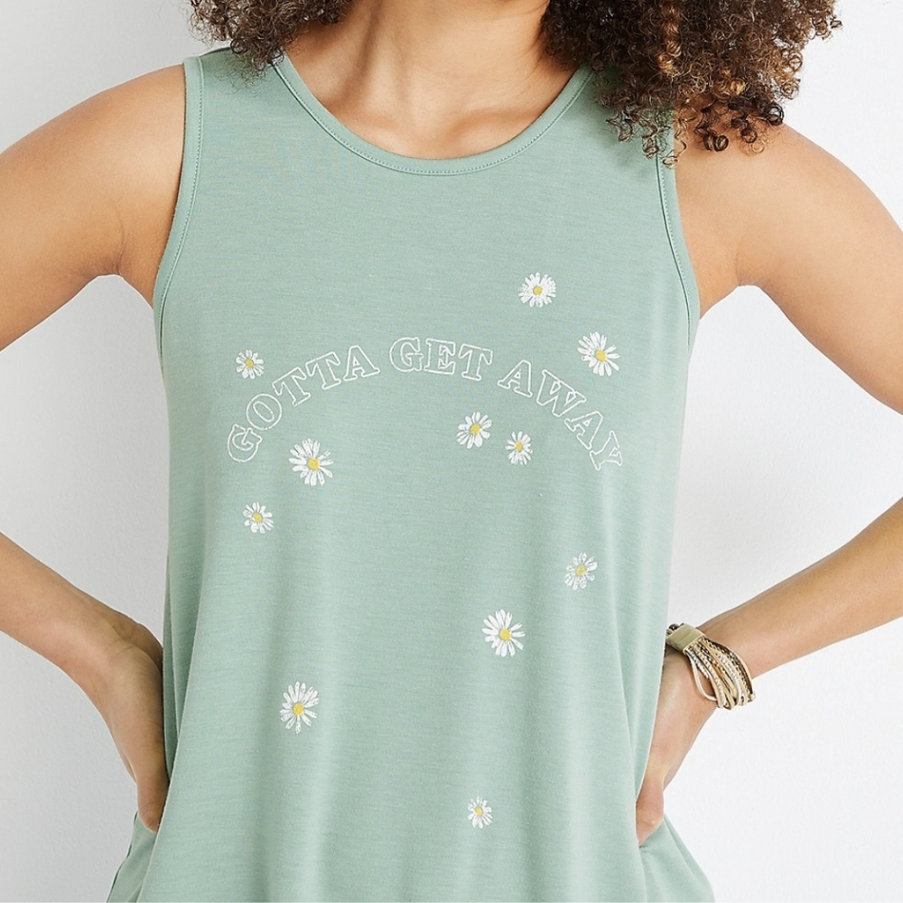 Maurices Tank Top Gotta Get Away